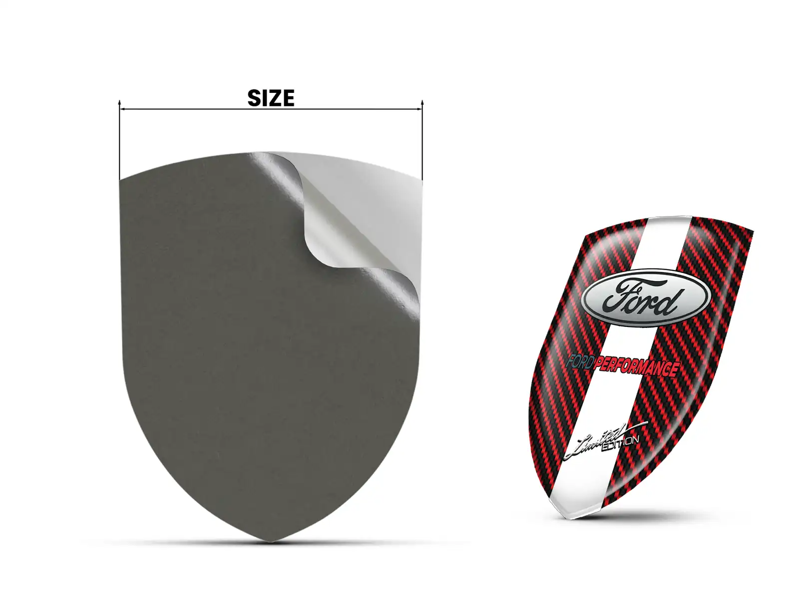 Ford Décalcos Bombés Max Durable Stylé Pro Performance